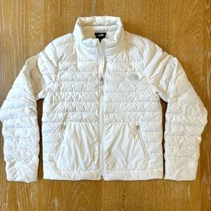 The North Face Women's White Puffer Jacket